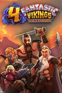 fantastic vikings go fishing game logo