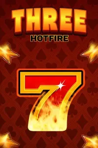 three hotfire slot logo
